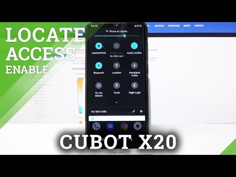 CUBOT X20 and Location Settings - How to Turn On Location Mode