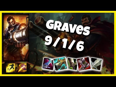 Graves vs Olaf TURKISH Challenger JUNGLE (9/1/6) Gameplay Replay - Patch 10.24
