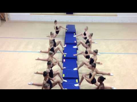 Splits Stretches for Rhythmic Gymnastics