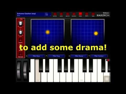 Preview of Zvon's free preset bank for Kauldron softsynth