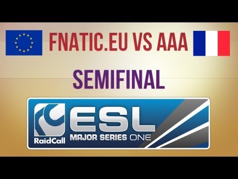 Fnatic.eu vs aAa Semifinal RaidCall EMS One Fall 2013 Cup 3