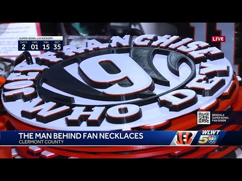 Local toymaker's big Bengals chains becoming a hit among fans