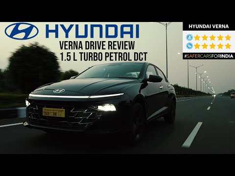 New 2023 Hyundai Verna 1.5 Turbo Petrol DCT First Drive Review | 5 Star Safety Sedan