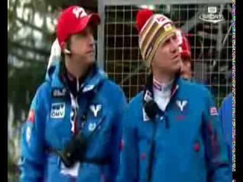 Thomas Morgenstern Fall Kulm 2014 100m   Upadek Crash