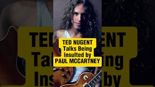 Ted Nugent Fires Back at Paul McCartney's Insult! #thebeatles #classicrock #rocknroll