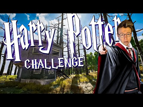 HARRY POTTER CHALLENGE - Only loot from wizard towers - PUBG