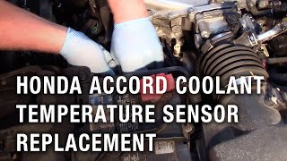 Honda Accord Coolant Temperature Sensor Replacement | Installation Spotlight