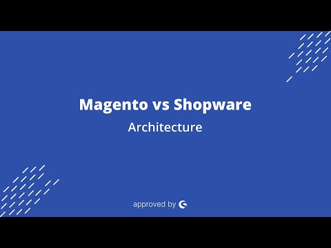 Jisse Reitsma: Magento vs Shopware - Architecture (2/11)