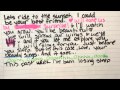 Beauty Sings – Tatiana Manaois (Handwritten Lyric ...