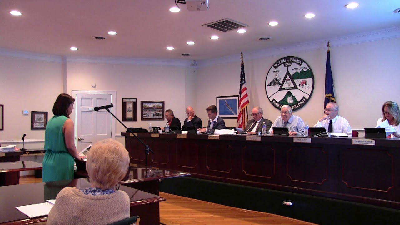 Town of Tazewell Town Council Meeting 06-2018