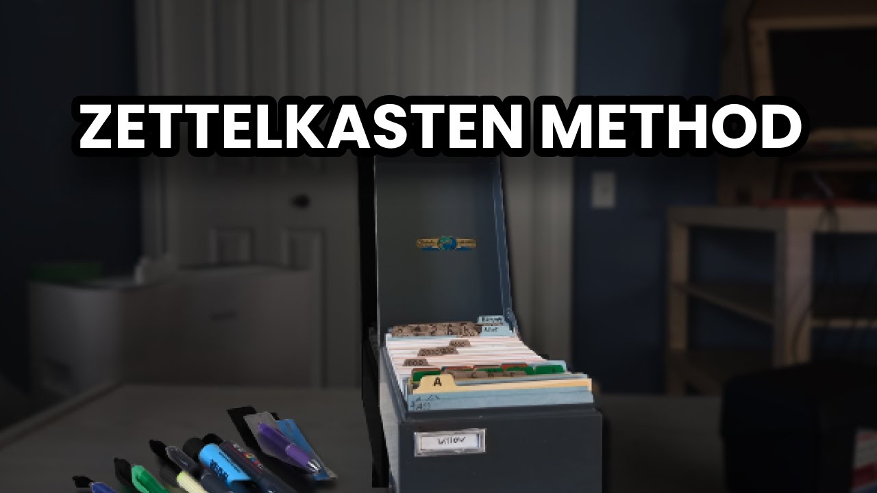 📦 Build Your Own Analog Zettelkasten (Antinet)