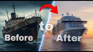 Old Ship to Luxury Cruise Ship 🚢✨ | Full Transformation Process