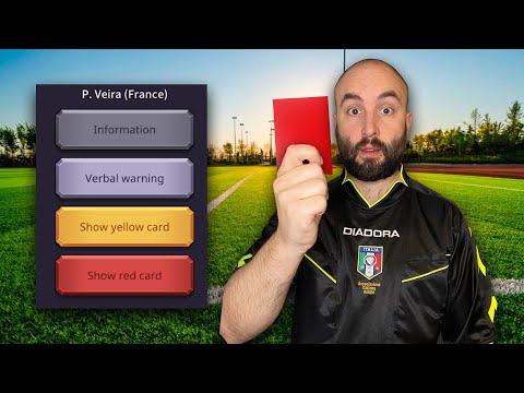 I became a REF in Football Referee Simulator - YouTube