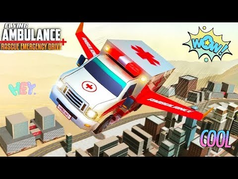 Flying Ambulance Rescue Emergency Drive | Gameplay fun