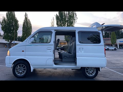 1999 Suzuki Every Plus Landy van 4WD AT 1300cc rhd jdm import Japan