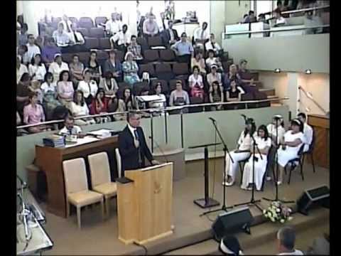 Duminica 10 Iunie 2012 A M    Mesaj Adi Condrea sfarsitul predicii si actul Botezului