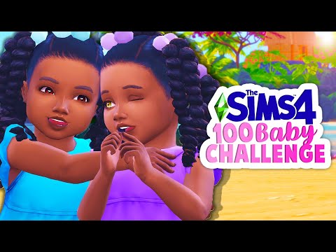 THE TWINS AGE UP😍😇 | The Sims 4 100 Baby Challenge #48
