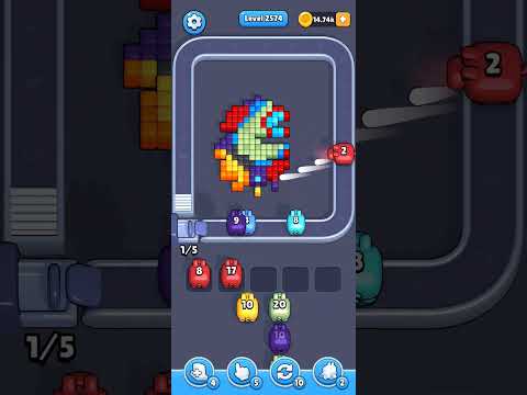 Pixel Flow Tahap 2574 Walkthrough