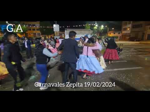 Despidiendo los Carnavales banda de tarqueadas Misturitas de Juli 19/02/24 en el distrito de Zepita