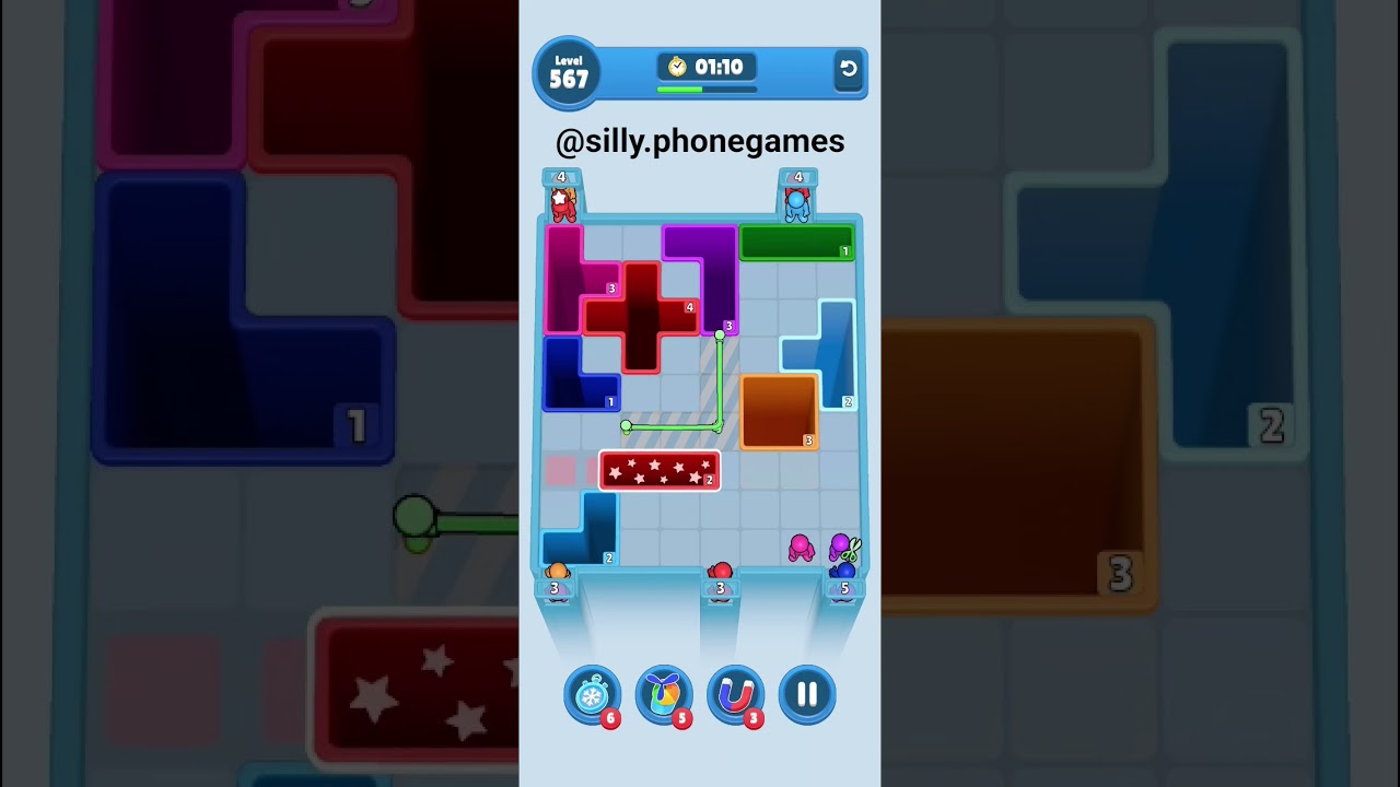 Drop Away Level 567 Walkthrough Solution