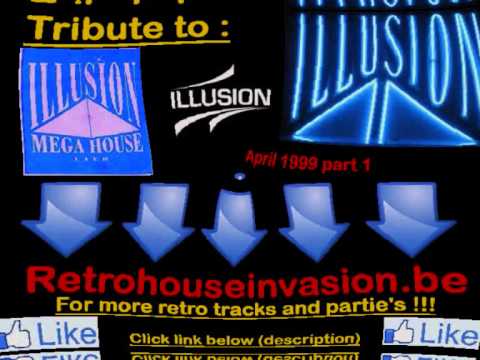 Club illusion lier liveset retro house 90's april 1999 set1/2