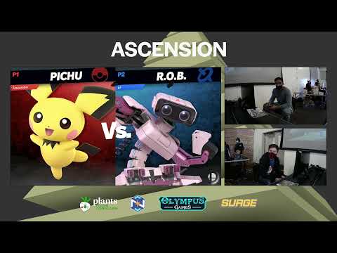 Ascension: Smash the Halls Pool C2 - Squambo (Pichu) vs. KiraFlax (Dark Pit/R.O.B.)