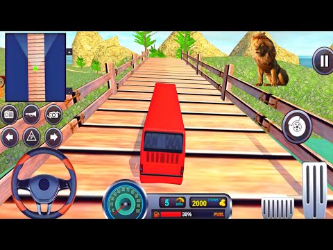 Uphill Offroad Bus Driving Simulator 2021 - Android Gameplay