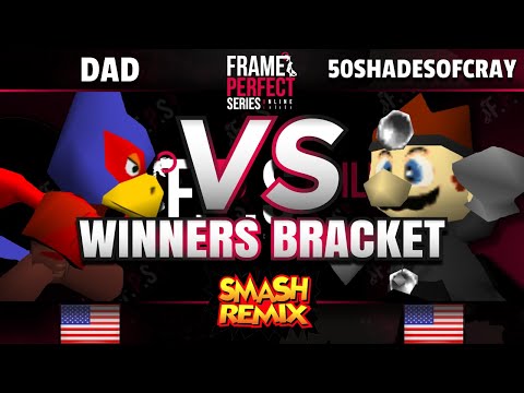 FPS3 Online - Dad (Falco) vs 50shadesofcray (Dr. Mario) - Smash Remix
