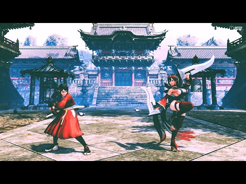 Hibiki vs Iroha ( Hardest Al ) Samurai Shodown