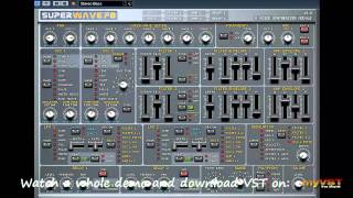 Video thumbnail for SuperWave P8 - Free VST - myVST Demo by myVST