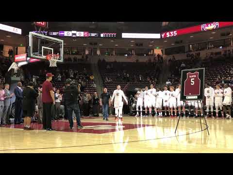 Frank Booker senior night