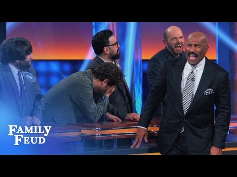 C'MERE LIL SQUIRREL! | Celebrity Family Feud