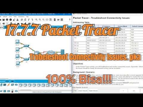 17.7.7 Packet Tracer - Trobeleshoot Connectivity Issues.pka