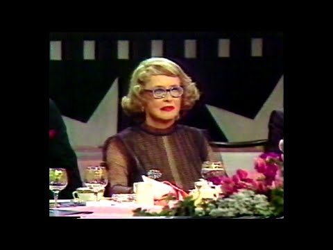 Bette Davis - American Film Institute A Salute (1st 8 Mins Only) 13.07.77