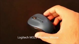 Logitech M325 Wireless Mouse Light Silver (910-002335) - відео 2