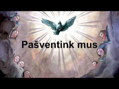 Giesmė: O, Šventoji Dvasia (su žodžiais)