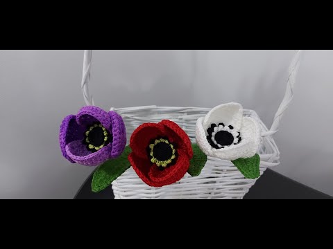 Cum crosetam ..Anemone..