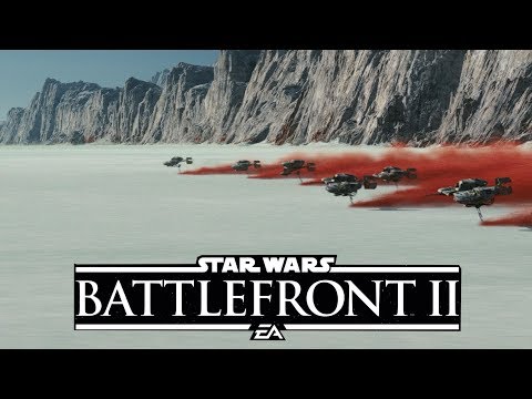 Starwars Battlefront 2 - Crait Galactic Assault