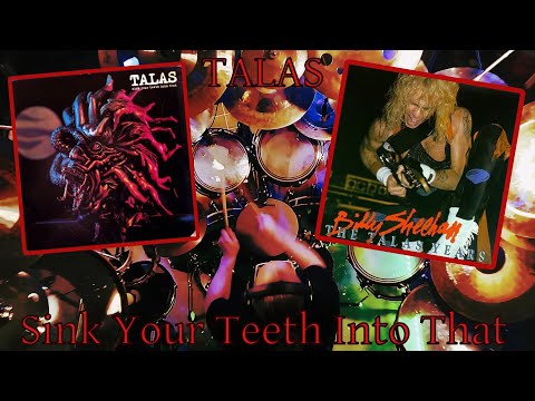 Talas - Sink your teeth into that | alt. drum cover | Thomen Stauch (Mentalist | ex- Blind Guardian)
