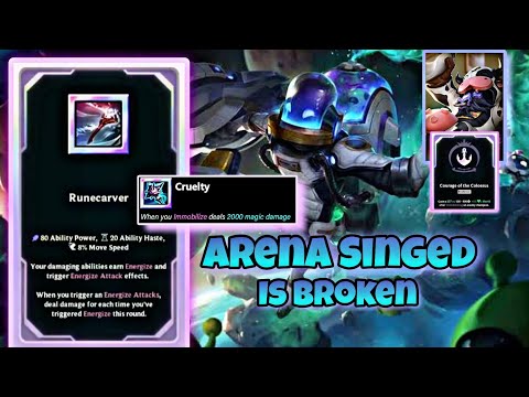 Singed & Alistar Insane Combo Top 100 Gladiator - Road To Rank 1 | Best Arena Combo