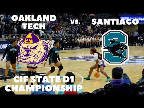 Oakland Tech vs. Santiago | CIF State D1 FINALS 2023 | Full Game Highlights | ZV.Productions
