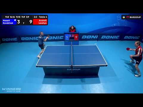 19:40 Nazarii Kovalchuk - Anatolii Levshyn 27.07.2023 TT Euro.Cup Ukraine Star. TABLE 4