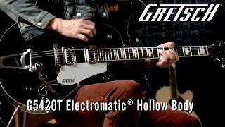 Gretsch G5420T Electromatic Hollow Body - BK Video