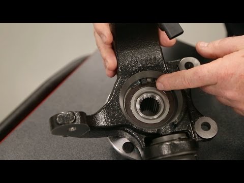Как поменять передний ступичный подшипник ГАЗ Волга Сайбер. ДелайАвто!