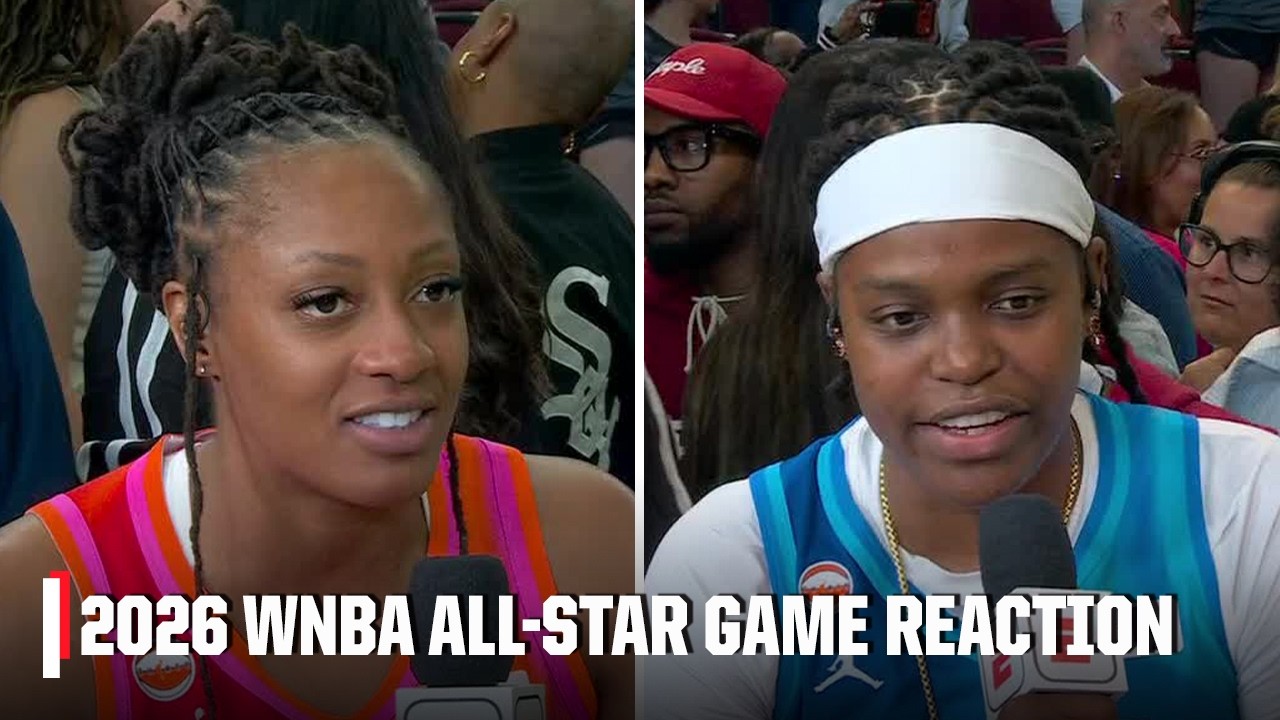 WNBA All-Star Game REACTION 🏀 Jonquel Jones leads Team Spoon over Team Coop 🏆 | WNBA Postgame