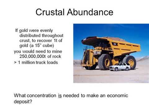 Ore Deposits 101   Part 1   Introduction