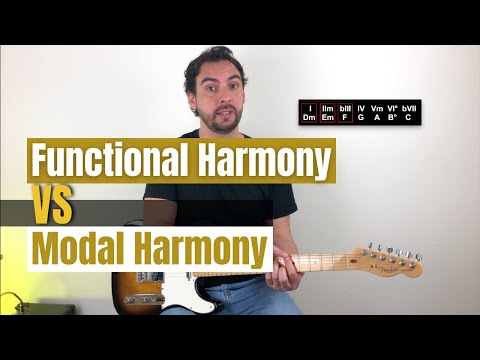 Do You Know The Difference Between Functional Harmony And Modal Harmony?