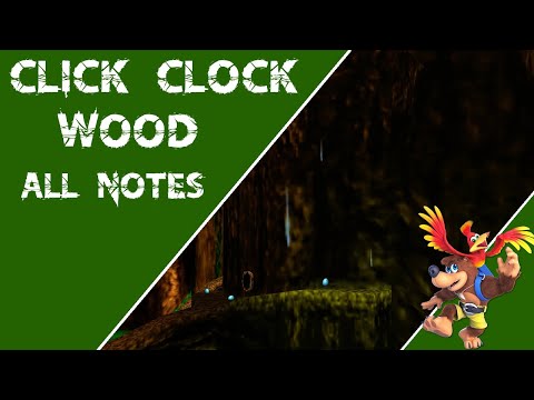 Banjo-Kazooie - Click Clock Wood - All 100 Note Locations