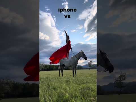 🤔Iphone vs camera | #horses  #horsephotograpy #equinephotography #horselover #horseandgirl