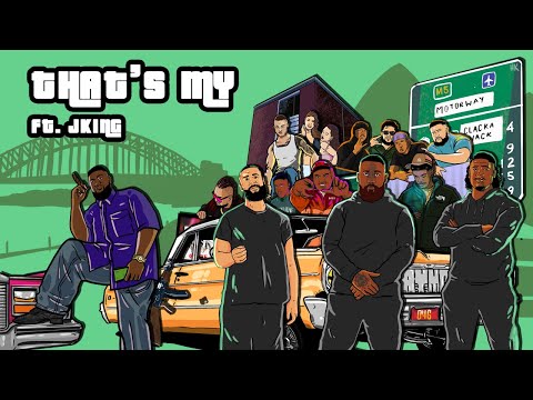 The 046 x JKING - THAT'S MY (Prod. Sefru) [LYRIC VIDEO]
